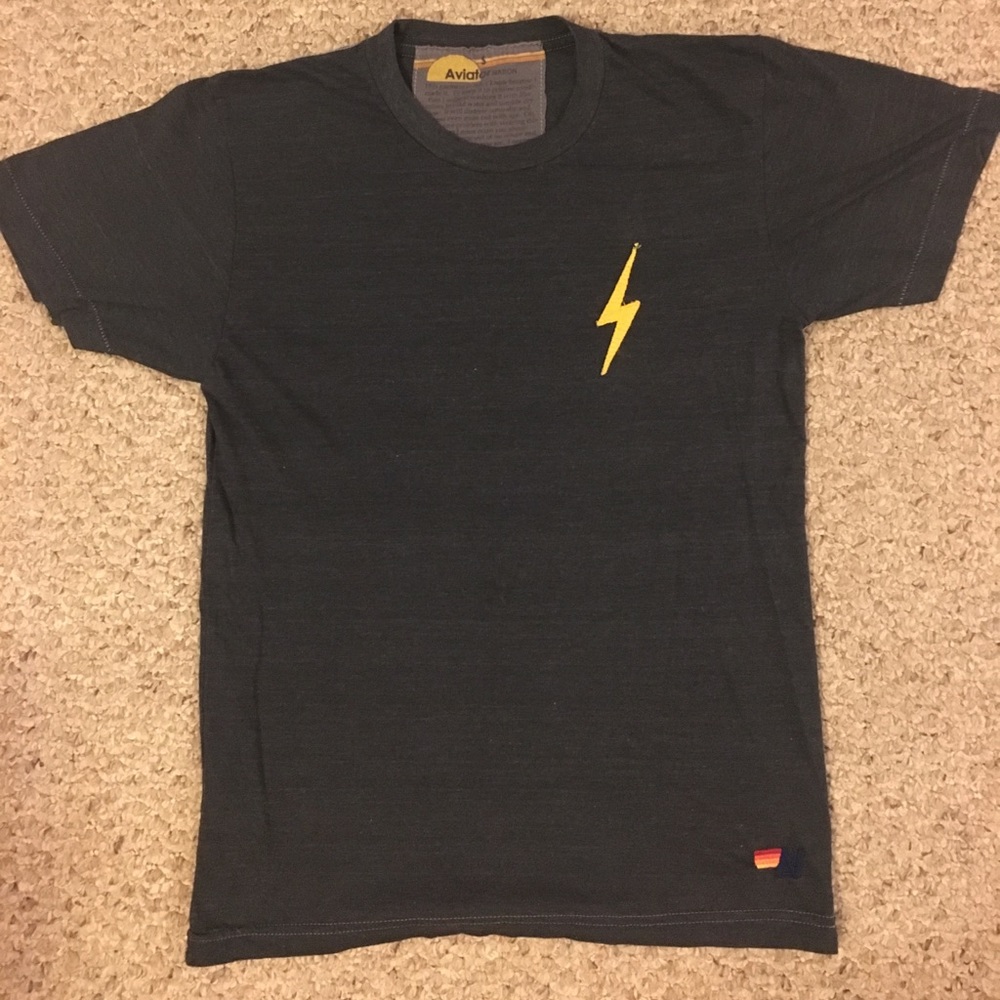 Aviator Nation bolt stitch tee shirt ⚡️